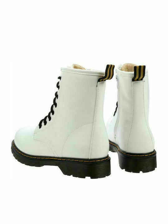 WOMEN'S BOOTS BOOTS BOOTS ALTA MODA SJ521-20 WHITE