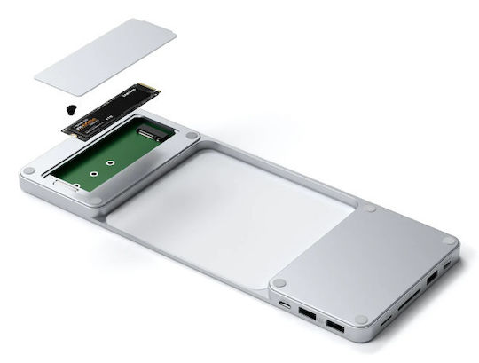 Satechi 2021 & 2022 M1 iMac USB-C Stație de andocare cu Argintiu