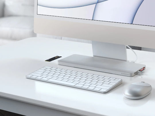 Satechi 2021 & 2022 M1 iMac USB-C Stație de andocare cu Argintiu