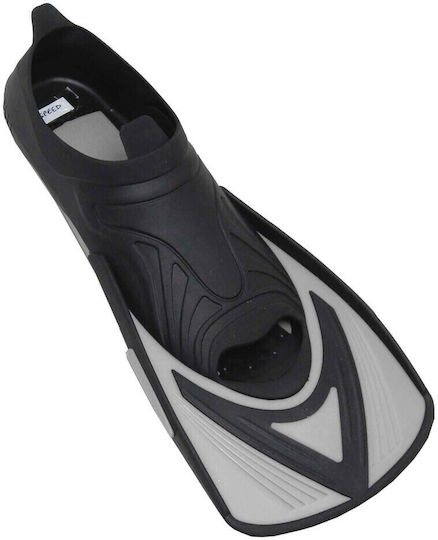 Fortis Speed Swimming / Snorkelling Fins Short Grey