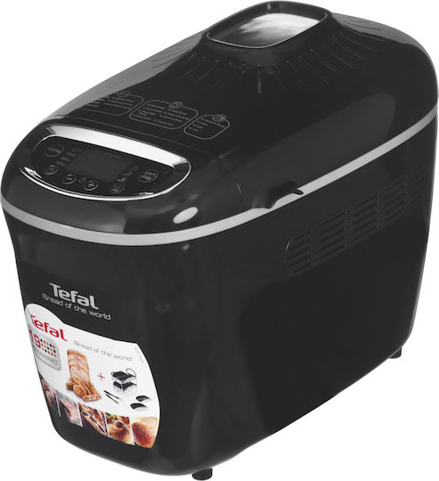 Tefal Bread Of The World Bread Maker 1600W with Container Capacity 1500gr and 3 Baking Programs