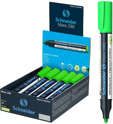 Schneider Maxx 290 Marker pentru Tablă 3mm Verde