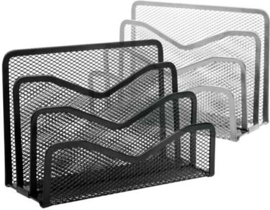 Metal Folder Holder In Black Colour 7.6x12x17.8cm 1 Piece