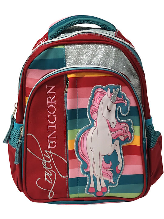 Graffiti School Bag Backpack Kindergarten Multicolored