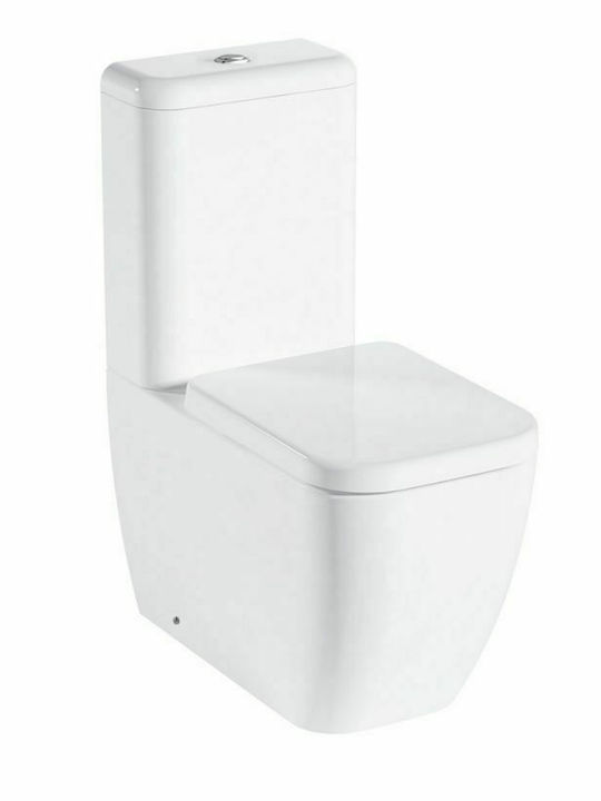 Karag Legend Slim Toilettenbrille Schlank Soft-Close Kunststoff 42x34.5cm Weiß