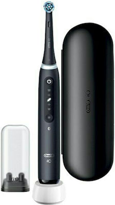 Oral-B IO Series 5 Periuță de dinți electrică cu senzor de presiune și husă de călătorie Black