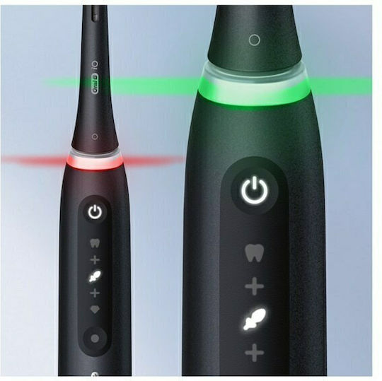 Oral-B IO Series 5 Electric Toothbrush with Pressure Sensor and Travel Case Black & White