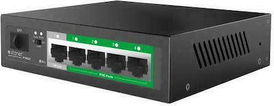 Netis P106GC Unmanaged L2 PoE+ Switch με 5 Θύρες Gigabit (1Gbps) Ethernet και 1 SFP Θύρα