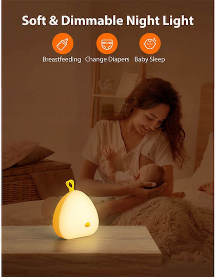 Vava Φωτάκι Νυκτός LED Gelb