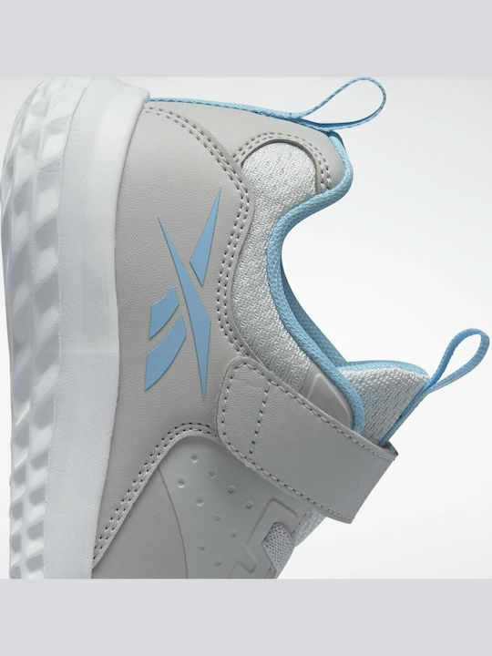 Rush Runner Rush Runner 4.0 Waterproof Kids Sports Shoes Running with Hoop & Loop Closure Pure Grey 2 / Digital Blue / Cloud White