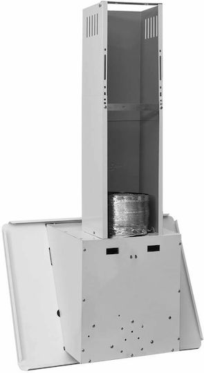 vidaXL Chimney Vent Hood 60cm White