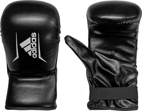 adidas Response Γάντια Πυγμαχίας από Συνθετικό Δέρμα για Σάκο Μαύρα