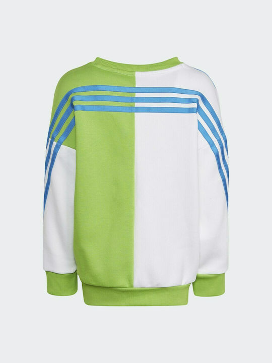 Adidas Kids Fleece Sweatshirt Multicolour