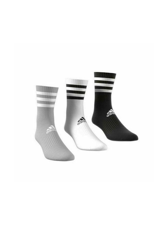 Adidas 3-Stripes Athletic Socks Multicolour 3 Pairs