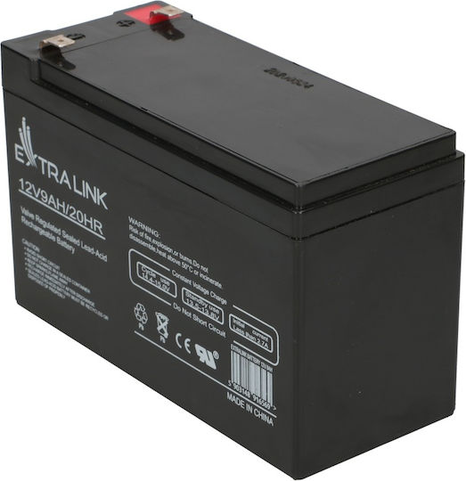 Extralink Μπαταρία UPS με Χωρητικότητα 9Ah και Τάση 12V EX.16569 1τμχ