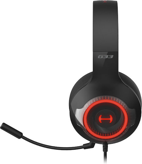 Edifier Hecate G33 Надушници Геймърски слушалки с връзка USB Черен