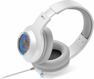 Edifier G4 Over Ear Gaming Headset with Connection USB White