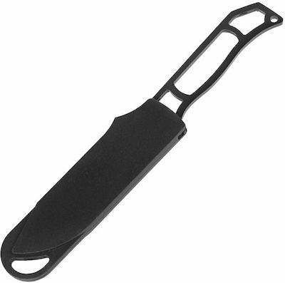 Ka-Bar Becker Skeleton Knife Black with Blade made of Stainless Steel in Sheath