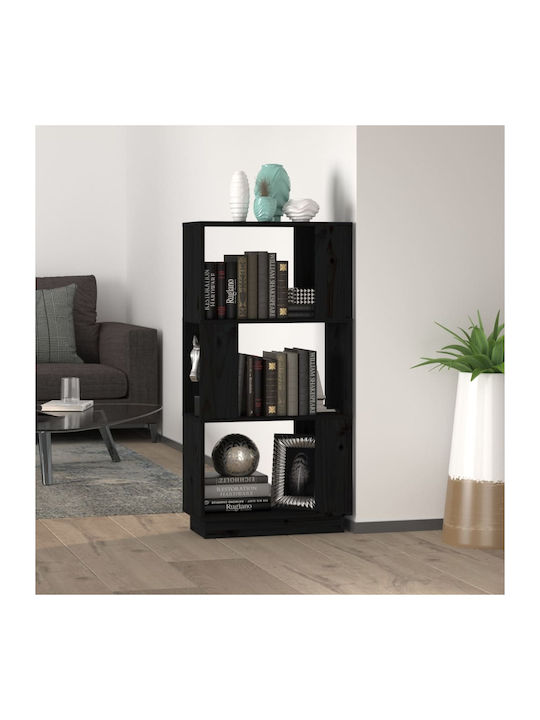 Bookcase Black 51x25x101cm