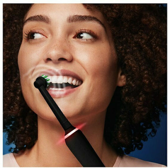 Oral-B Pro 3 3500 Design Edition Electric Toothbrush with Timer, Pressure Sensor, and Travel Case Black