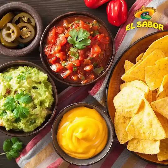El Sabor Hot Salsa Dip Καυτερή Ντιπ 300gr