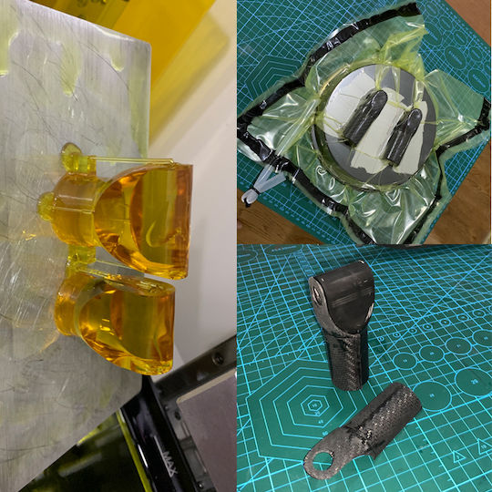 Resione HT100 Universal Harz für 3D-Drucker Gelb 0.5kg