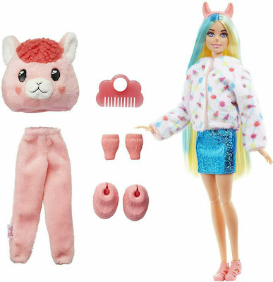 Barbie Λάμα Păpușă Cutie Reveal pentru 3++ Ani