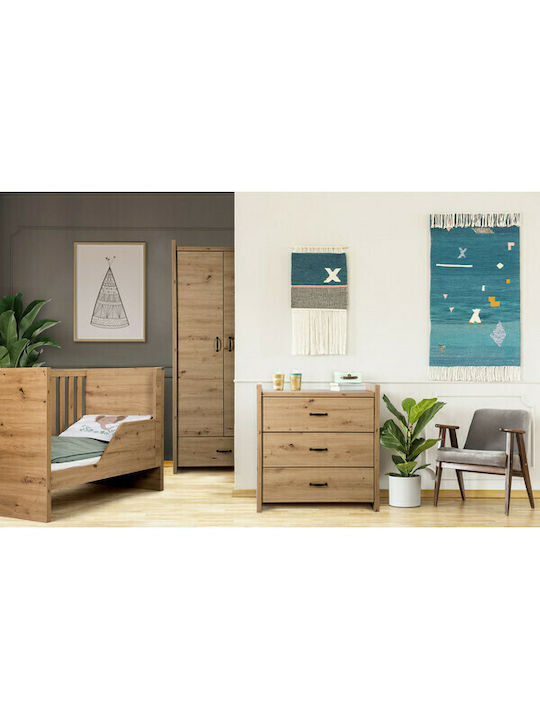 Klups Κούνια Πολυμορφική Amelia για Στρώμα 60x120cm