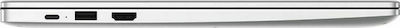 MateBook D15 15.6" IPS FHD (i3-1115G4/8GB/256GB SSD/W11 Home) Silver (US Keyboard)
