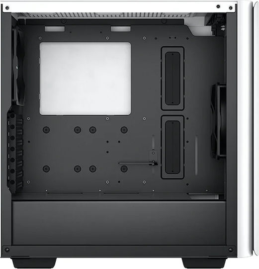 Deepcool CK500 Gaming Midi Tower Κουτί Υπολογιστή με Πλαϊνό Παράθυρο Λευκό