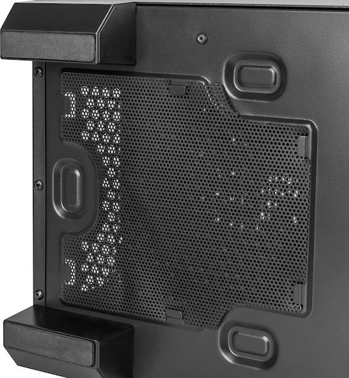 Modecom Oberon Pro Геймърско Midi Tower Компютърна Кутия с Страничен Прозорец Черна