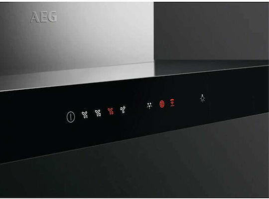 AEG Островен аспиратор 90см Inox