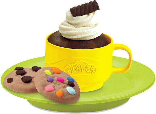 Hasbro Play-Doh Plasticine - Super Colorful Café Playset Game for Ages 3+
