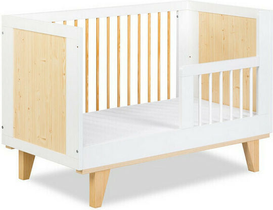 Klups Little Sky Bed Rail Guard Simple Placement made of Wood in White Color 120x66cm 1pcs