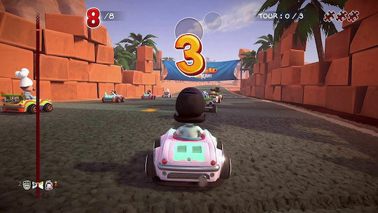 Garfield Kart: Furious Racing Replay (Code In A Box) Switch-Spiel