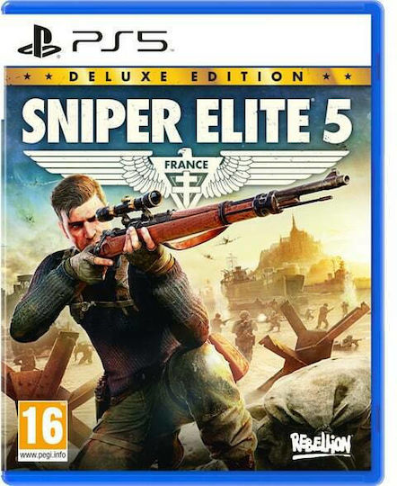 Sniper Elite 5 Deluxe Edition PS5 Game (French Cover)