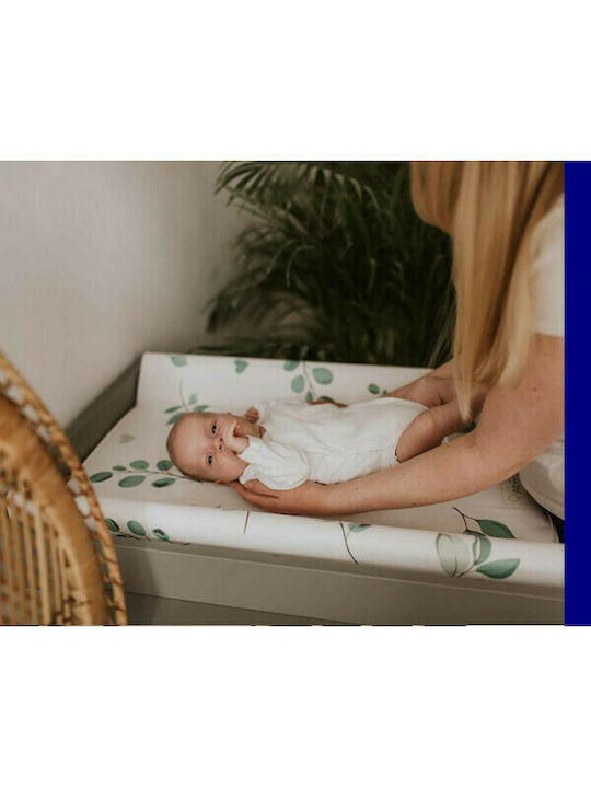 Klups Σκληρή Αλλαξιέρα Pauline από Ξύλο Γκρι 80x81cm