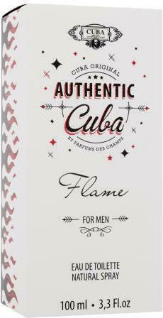 Cuba Authentic Flame Eau de Toilette 100ml