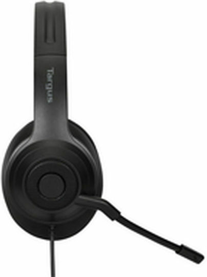 Targus AEH102GL Over Ear Multimedia Ακουστικά με μικροφωνο και σύνδεση USB-A
