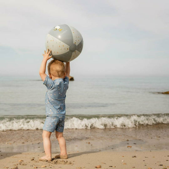 Little Dutch Sailors Bay Φουσκωτή Μπάλα Θαλάσσης σε Γκρι Χρώμα 35 εκ.