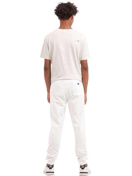 U.S. Polo Assn. Sweatpants with Elastic White