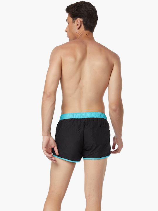 Minerva Herren Badebekleidung Shorts Schwarz