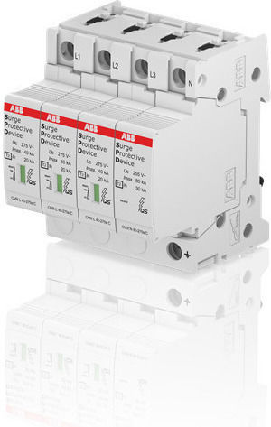 Abb 4-Poles Inspired T2 Panel Lightning Protection 40kA 3P+N