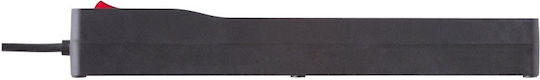 Lestar ZX 510 Power Strip with Surge Protection 5 Positions with Switch and Cable 3m