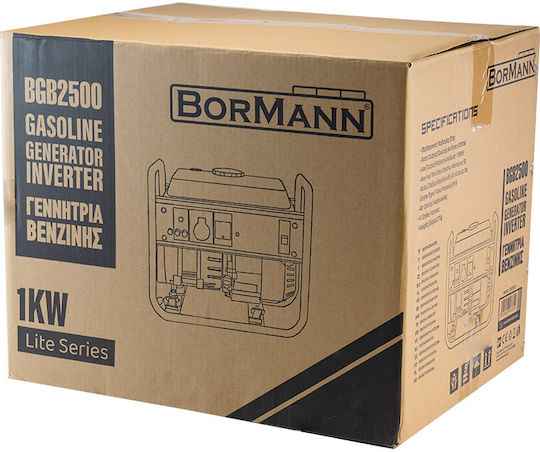 Bormann BGB2500 Generator Gasoline Four-stroke with Maximum Power 1.1kVA
