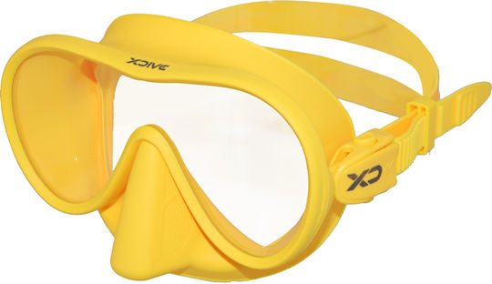 XDive Silikon Tauchmaske Goa Mini Zitronen