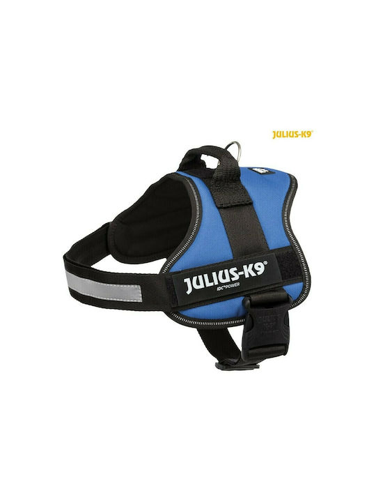 Trixie Σαμαράκι Σκύλου Γιλέκο Julius K9 Idc Powerharness Μπλε Large / Medium 40mm x 58-76cm 16IDC-B-0