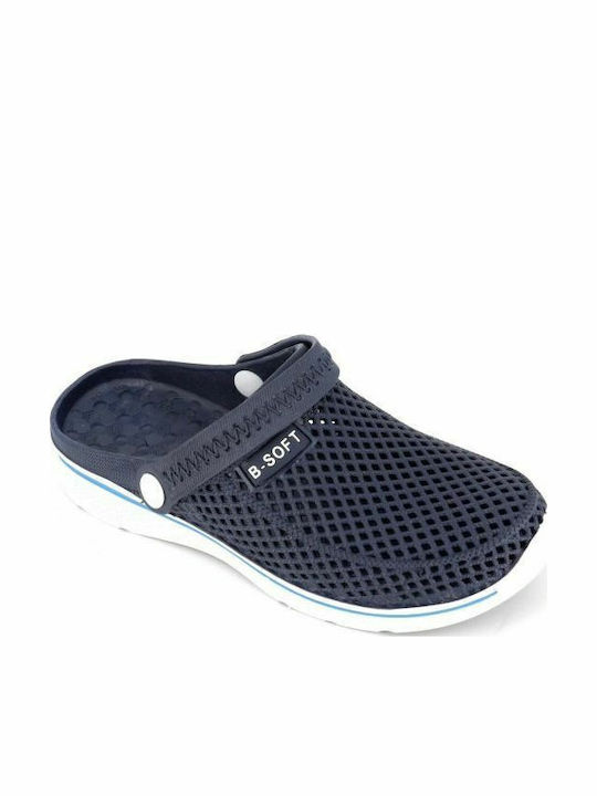 B-Soft Clog Ανατομικά Σαμπό Μπλε B-Soft Clog Ανατομικά Σαμπό Μπλε