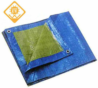 Krausmann Waterproof Tarpaulin 65gr/m² 5x10m. Light Type Green