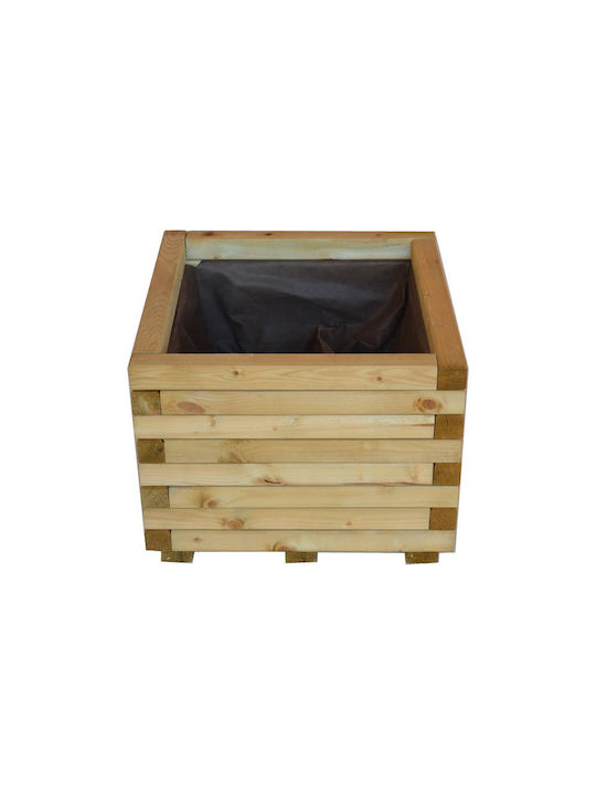 Showood Pot Wooden 30x30x28cm.